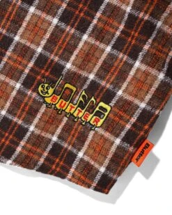 Caterpillar Flannel Shirt, Brown / Orange -Men Clothing Sales CaterpillarFlannelShirtBrown Orange5