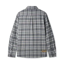 Men Clothing Sales -Men Clothing Sales CaterpillarFlannelShirtGrey Slate2