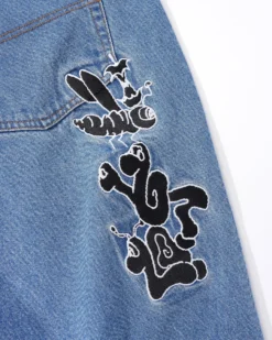 Critter Denim Jeans, Washed Indigo 9 Critter Denim Jeans, Washed Indigo -Men Clothing Sales CritterDenimJeansWashedIndigo3