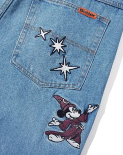 Fantasia Baggy Denim Jeans, Washed Indigo -Men Clothing Sales FantasiaBaggyDenimJeansWashedIndigo3