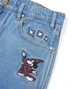 Fantasia Baggy Denim Jeans, Washed Indigo -Men Clothing Sales FantasiaBaggyDenimJeansWashedIndigo4