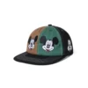 Mickey 6 Panel Cap, Army / Khaki / Black