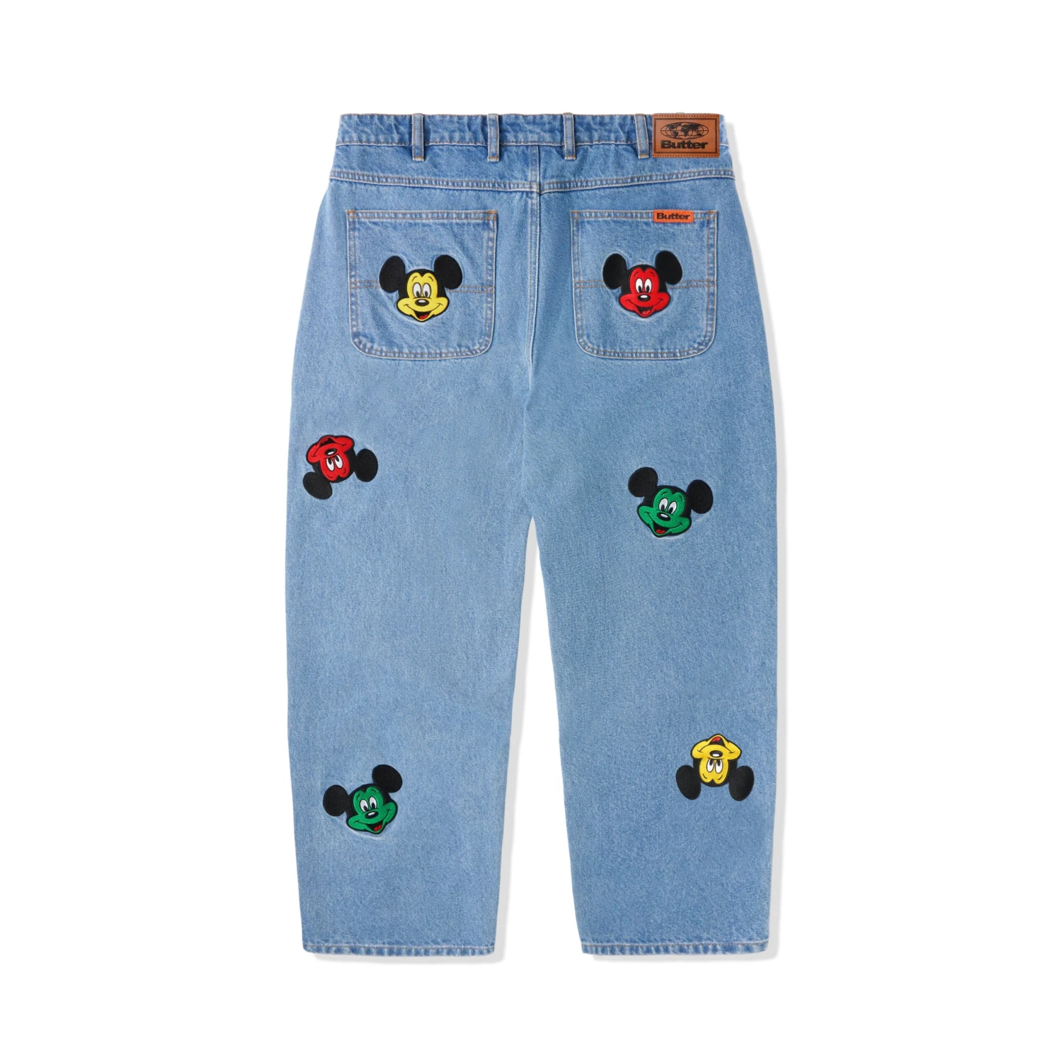 Mickey Denim Jeans, Washed Indigo 2 Mickey Denim Jeans, Washed Indigo - Image 2