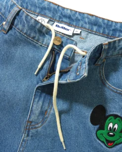 Mickey Denim Jeans, Washed Indigo 10 Mickey Denim Jeans, Washed Indigo -Men Clothing Sales MickyDenimJeans4