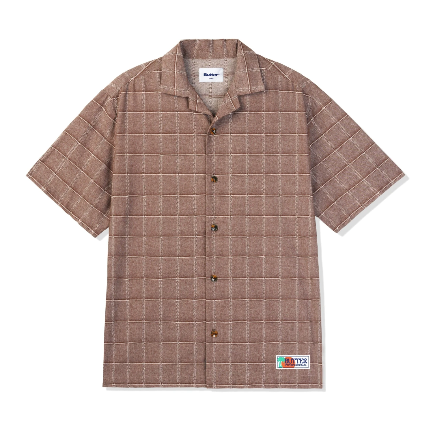 Pacific S/S Shirt, Chestnut 1 Pacific S/S Shirt, Chestnut