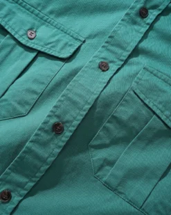 Washed Pocket L/S Shirt, Fern -Men Clothing Sales WashedPocketLongSleeveShirtFern3