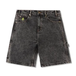Weathergear Heavy Weight Denim Shorts, Gun Metal